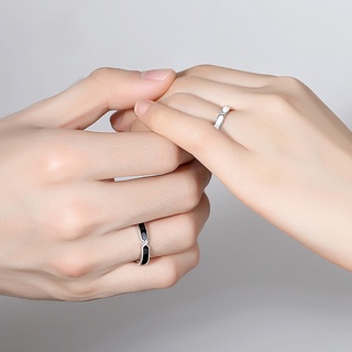 Nhẫn Đính Hôn Bạc 925 Cho Cặp Đôi