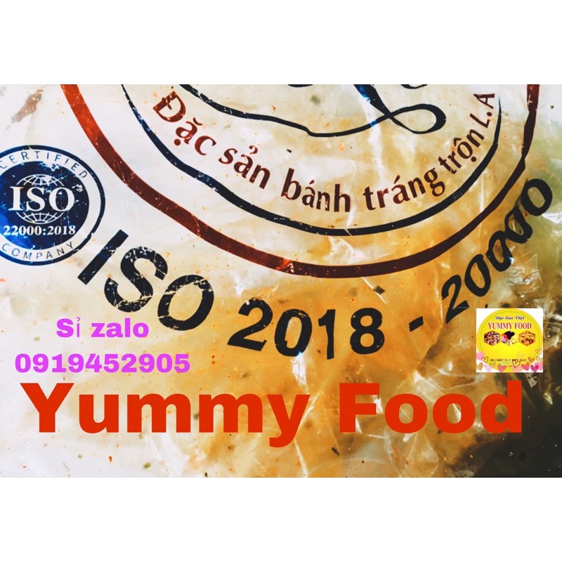 500GRAM BÁNH TRÁNG TRỘN THẬP CẨM MIẾNG VUÔNG - VSATTP | BigBuy360 - bigbuy360.vn