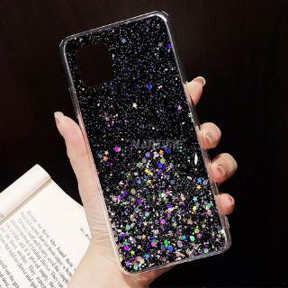 For Samsung Galaxy Note 10 Lite Glitter Surface Soft TPU Silicone Patterned Back Case Protective Cover