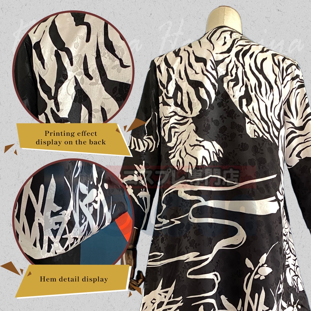 HOLOUN Tokyo Revengers Cosplay Áo Kimono Hóa Trang Nhân Vật Haori Kazutora Hanemiya Volume 8 Trong Tokyo Ghoul