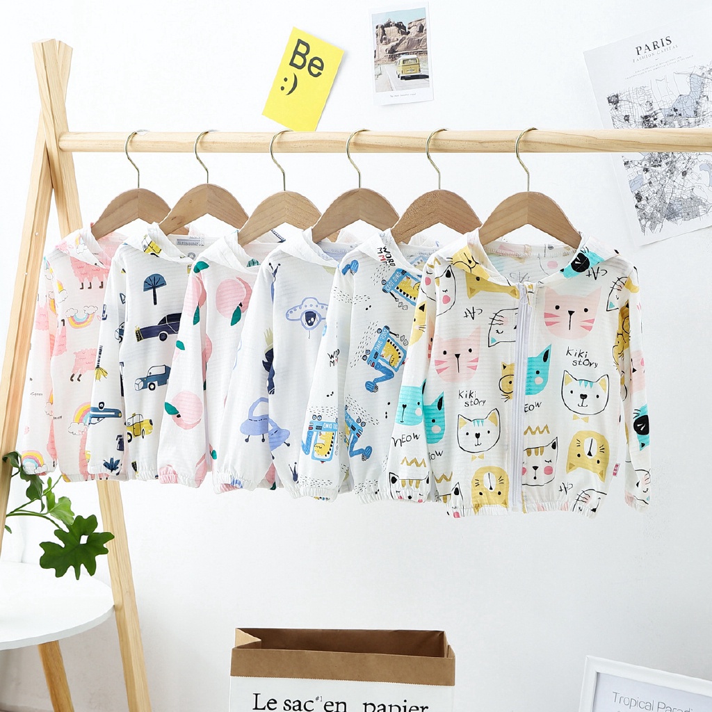 Áo chống nắng cho bé trai và bé gái AM560 AM936