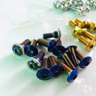 CL COMBO 4 ỐC TITAN 8 LI BẮT ĐĨA XE MÁY