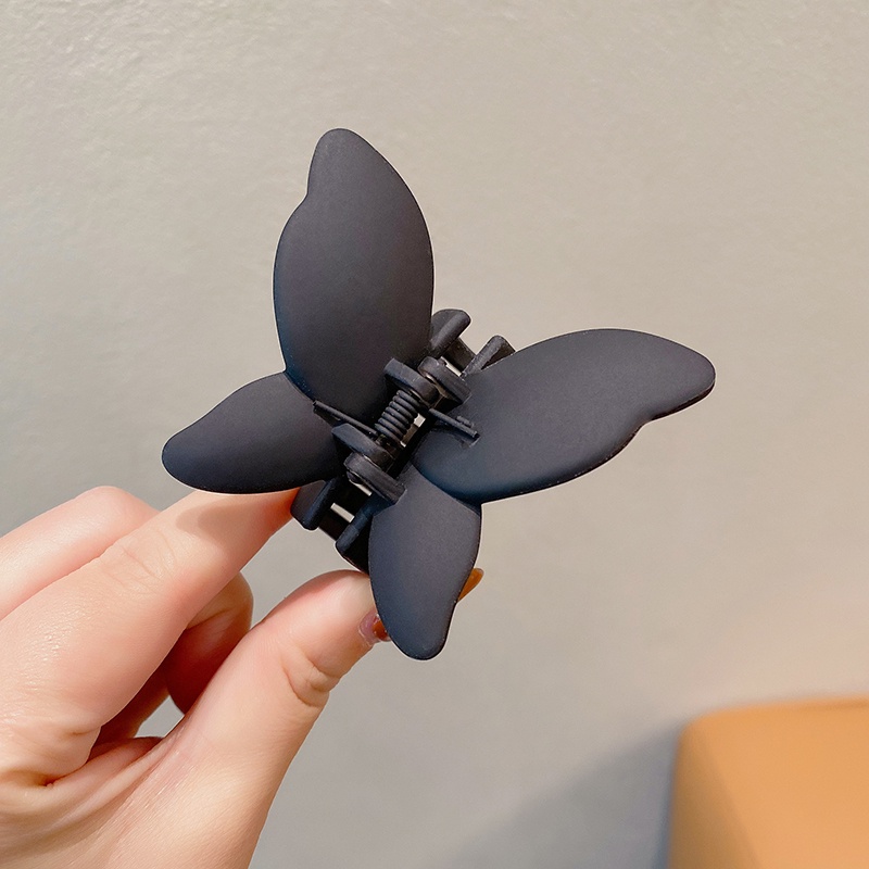 Kẹp Tóc Hình Nơ Bằng Nhựa Acrylic Chống Trượt