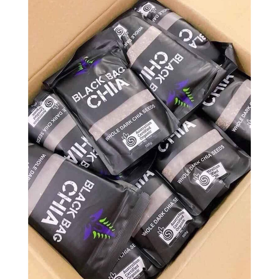 HẠT CHIA ĐEN ÚC TÚI 500gr