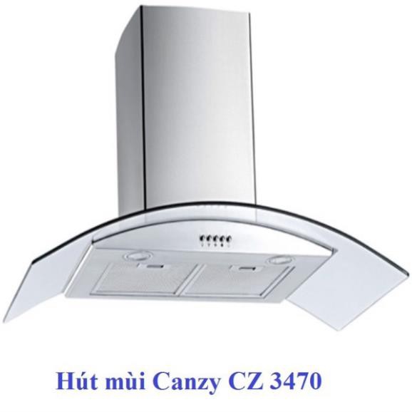 Máy hút mùi bếp kính cong 7 tấc CANZY CZ-3470