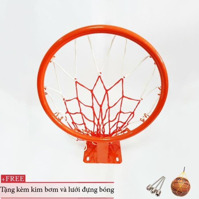 Bộ bóng rổ và khung Keen Store có kèm theo kim bơm và lưới THA