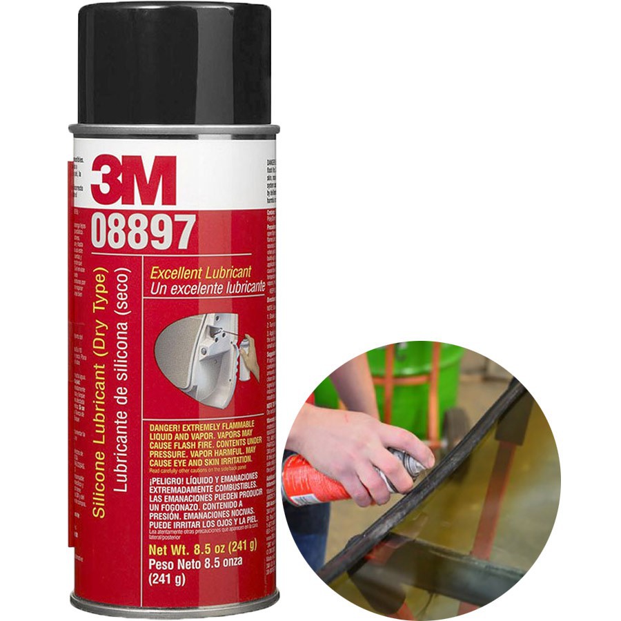 Chai xịt Bảo dưỡng cao su và bôi trơn 3M 08897 Silicone Lubricant