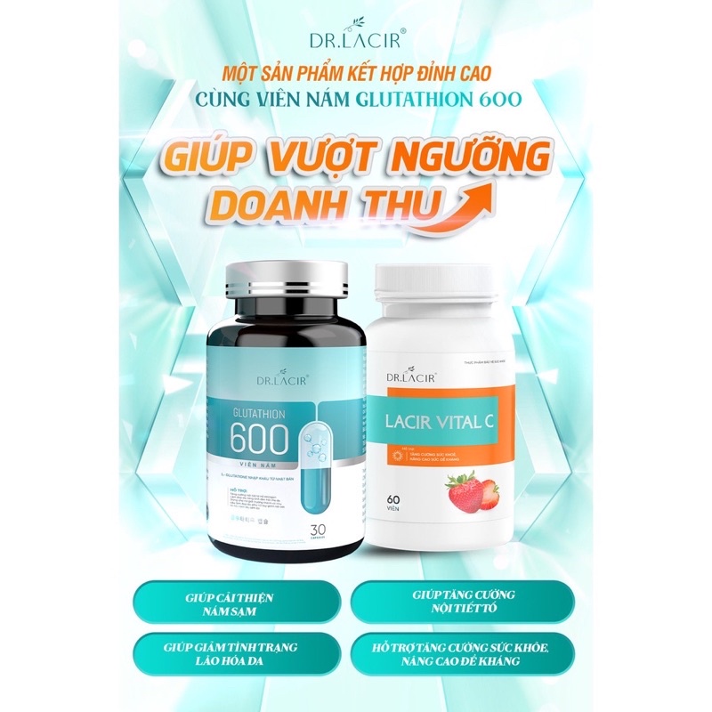 Vitamin c dr lacir vital C dr lacir tăng đề kháng giúp sáng mờ thâm nám