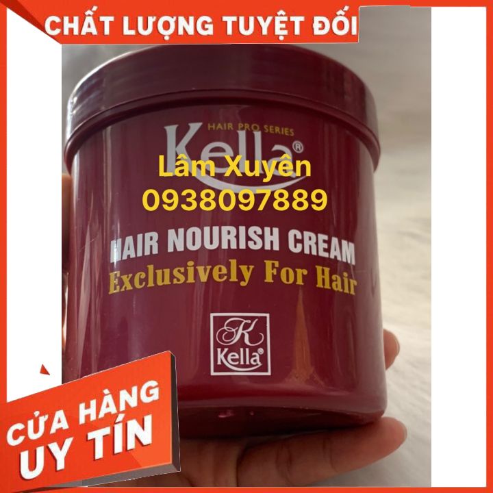 [FREE SHIP] Hấp dầu KELLA đỏ 500ml, hấp dầu phục hồi KELLA (CHỮ VÀNG) hồi sinh cấu trúc tóc, tạo sự óng mượt mềm mại hơn