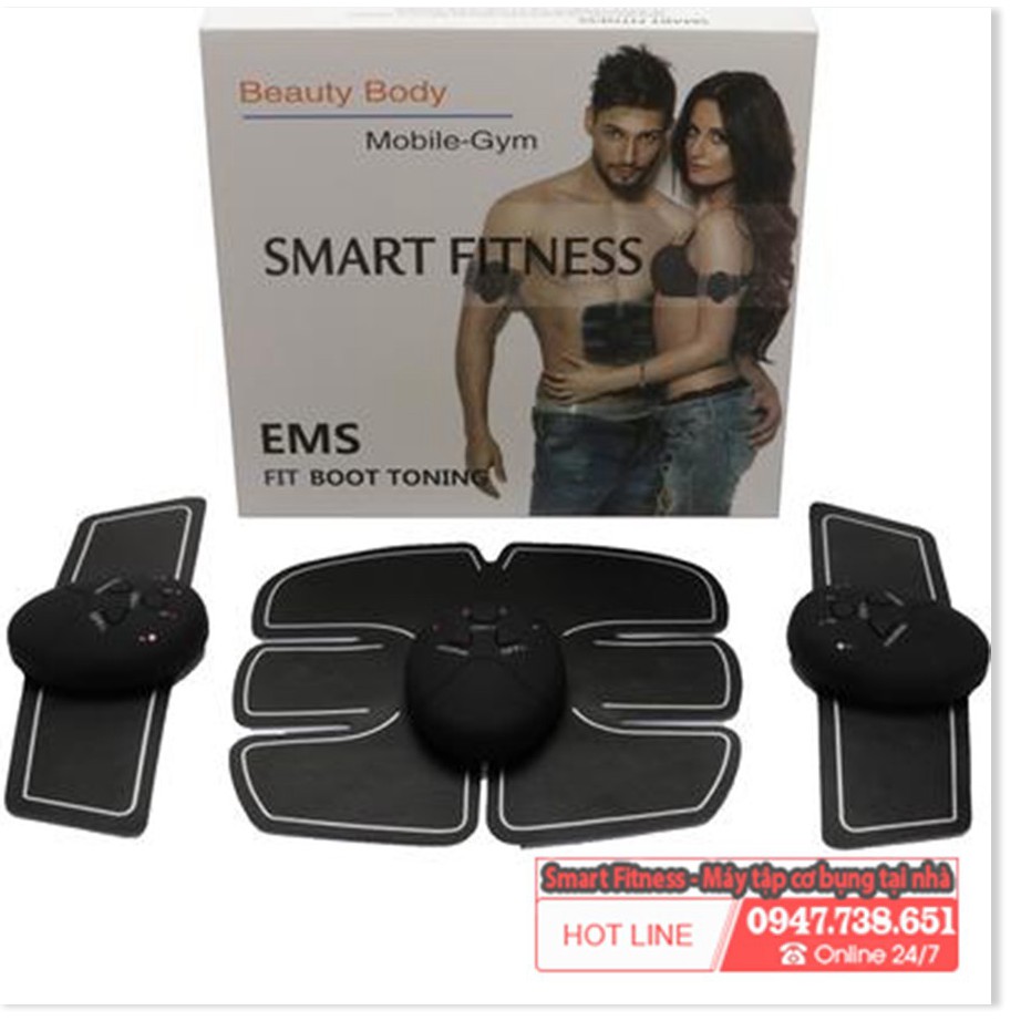 Máy đánh tan mỡ bụng smart fitness!