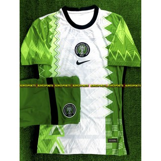 Bộ Áo bóng đá Nigeria trắng xanh 2021 (Body Fix PLayer) hàng Thailand chuẩn thi đấu 100%Nhận hàng Ok mới trả tiền