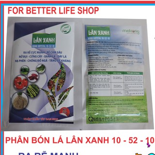 Phân Bón Lá Cao Cấp Lân Xanh 10 - 52 - 10 gơi 35gr