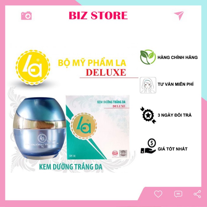 Kem dưỡng trắng da Deluxe LA chính hãng 20g