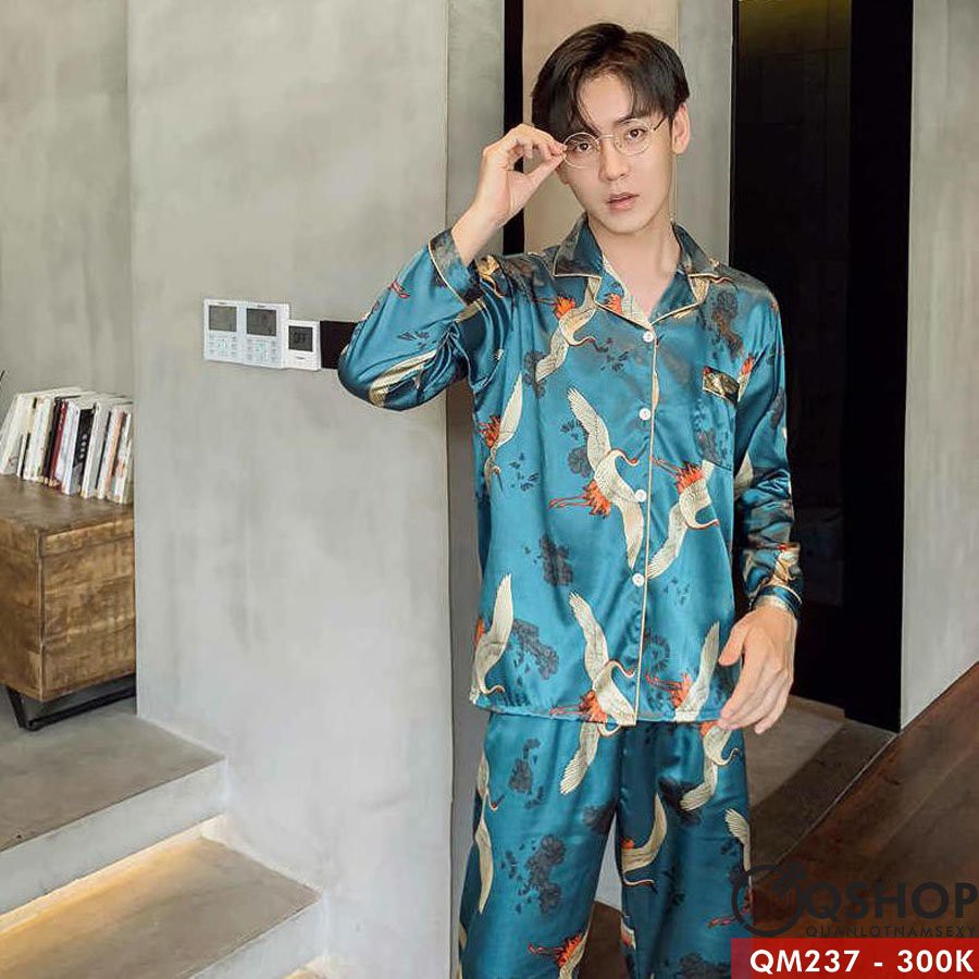 BỘ ĐỒ PIJAMA NAM CAO CẤP QSHOP QM236-QM237