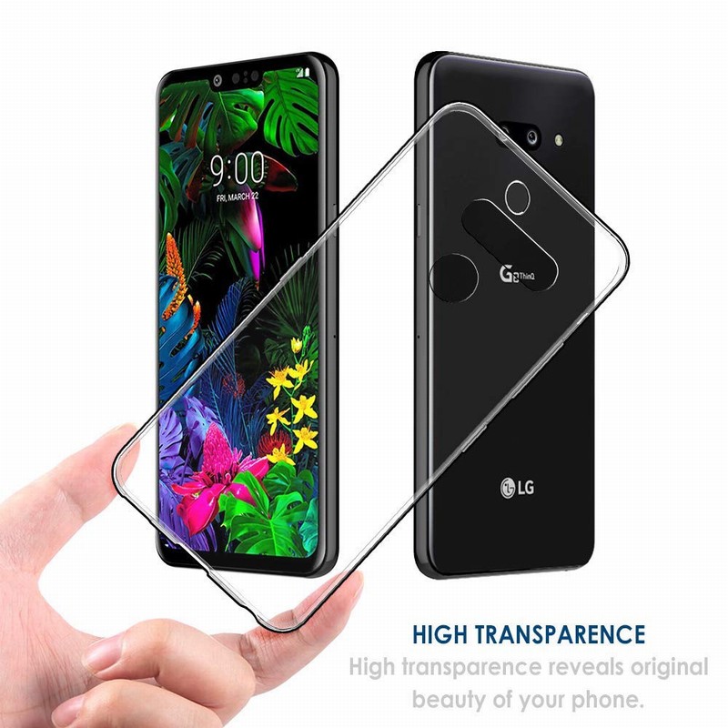 Ốp điện thoại TPU trong suốt chống rơi cho LG G8 ThinQ G7 G6 V50 ThinQ V40 V30 K8 K10 2018