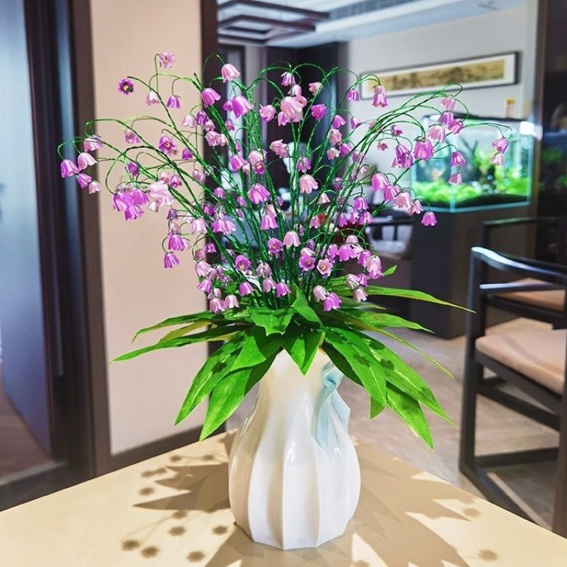 Lọ cắm hoa, bình cắm hoa đẹp, cắm hoa hạnh phúc, hạt nhựa, bàn ăn, quà tặng,decor bình hoa