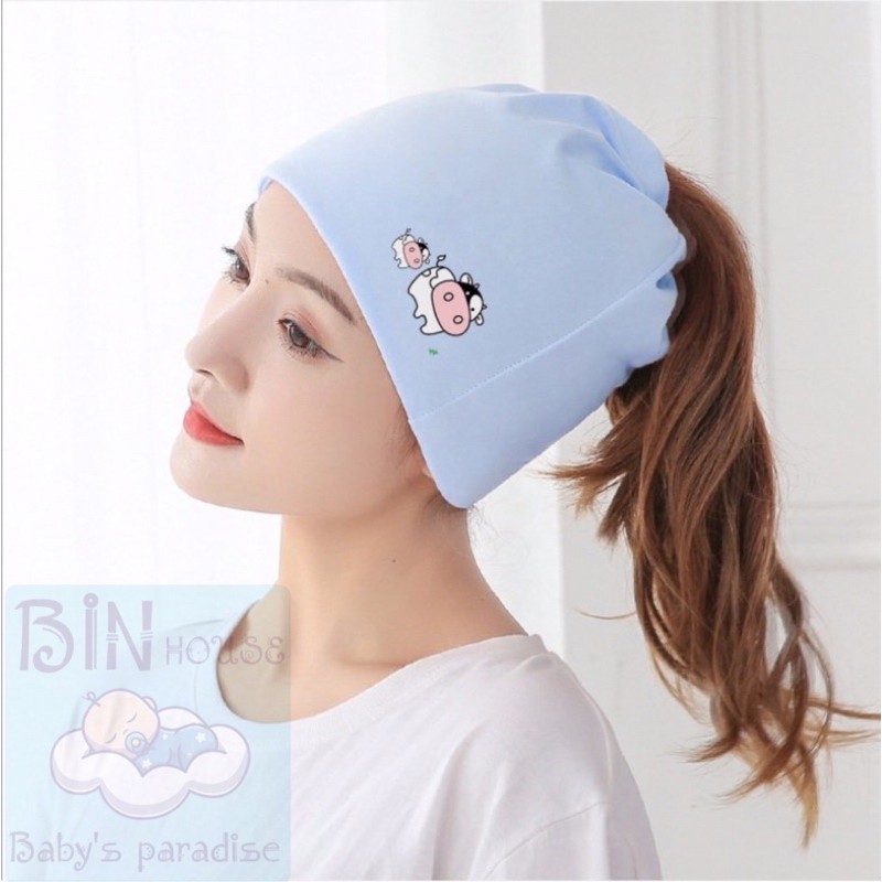 Mũ trùm đầu cho mẹ bầu mang thai và sau sinh