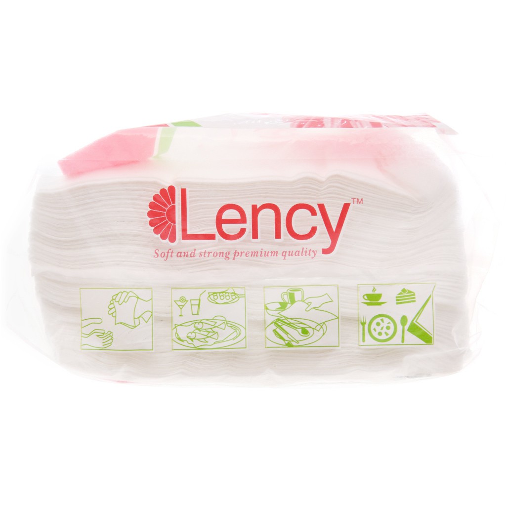 Giấy Ăn Lency Hương Tự Nhiên (100 Tờ)