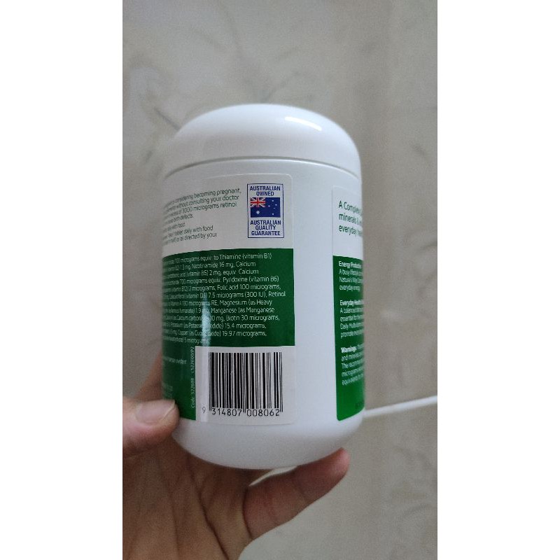 Vitamin tổng hợp Nature’s Way Complete Daily Multivitamin 200v | Thế Giới Skin Care