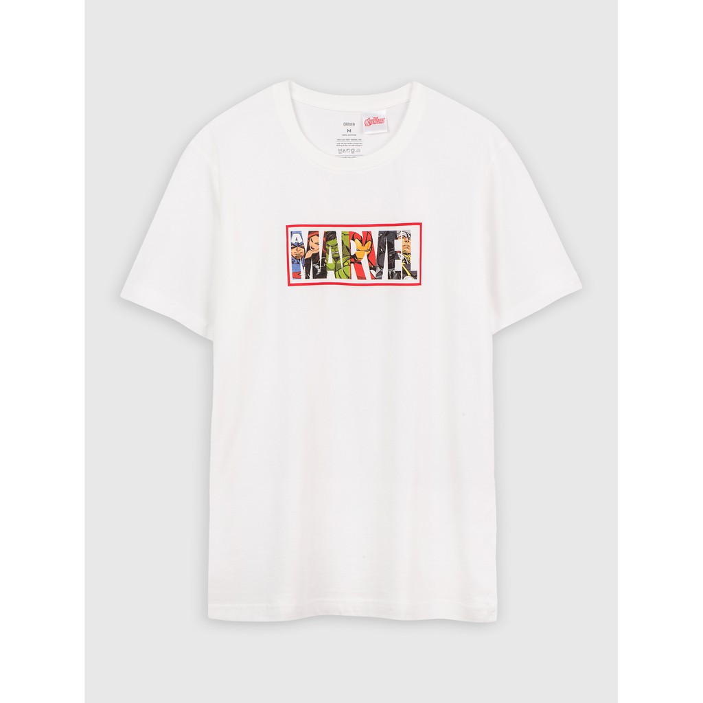 Áo phông nam CANIFA cotton, áo cộc tay nam Marvel thời trang - 8TS21S024 | BigBuy360 - bigbuy360.vn