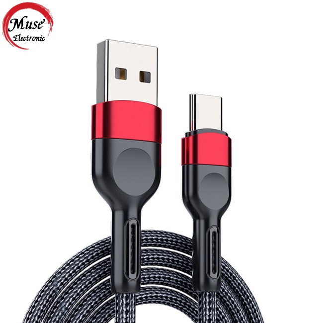 Dây Cáp Sạc Truyền Dữ Liệu Type-c Chống Trượt Tương Thích Với Android Ios Huawei