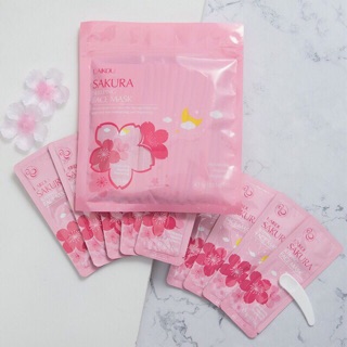 combo 2 miếng mặt nạ ngủ anh đào sakura