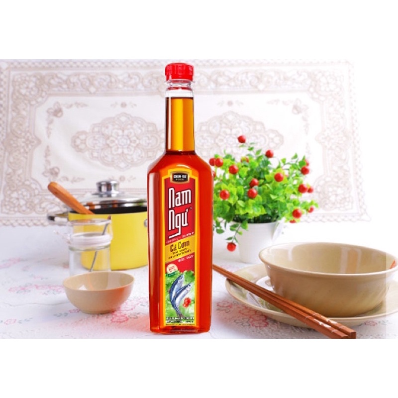 [ Mua nhiều hỗ trợ giảm giá] Nước mắm Nam Ngư làm từ cá cơm tươi chai 750ml và 500ml