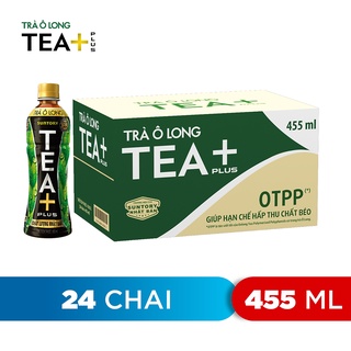 24 Chai Trà Ô Long Tea+ Plus 455ml