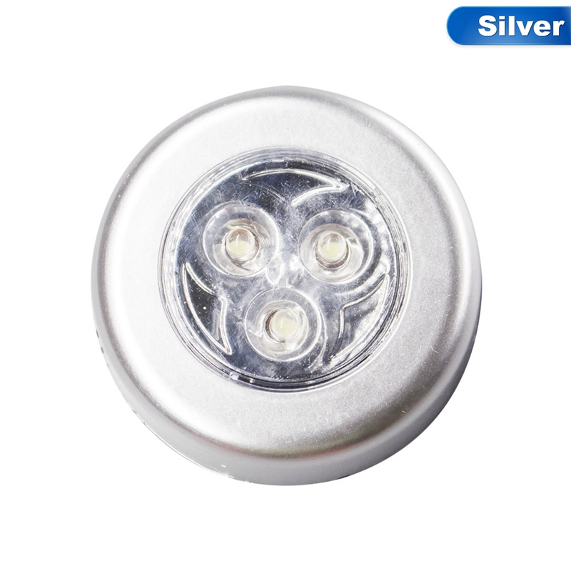 Đèn Ngủ Cảm Ứng Baihuijian Zhu 3 Bóng Led Chạy Bằng Pin