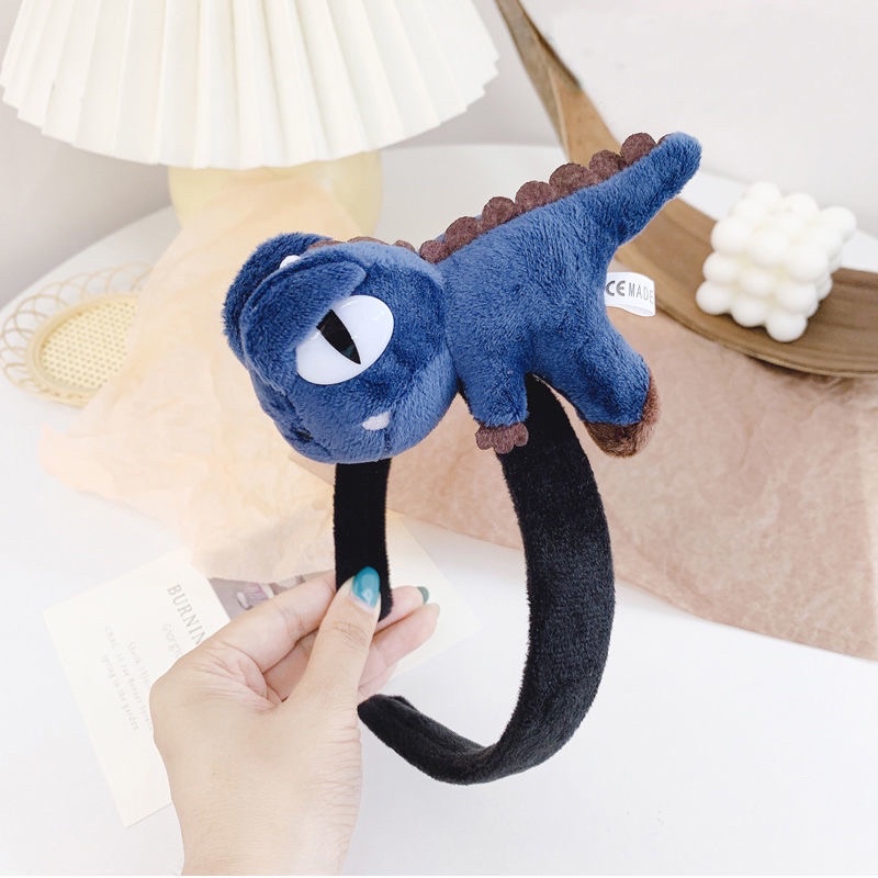 Cài tóc bờm tóc khủng long bông dễ thương (4 màu)