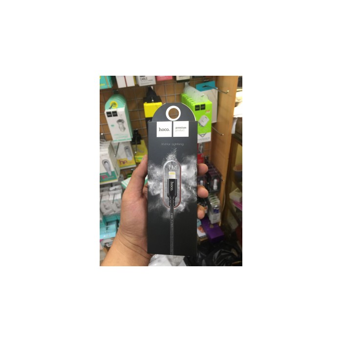 Cáp sạc Iphone Samsung nhanh Hoco X14 dài 1m (BH 12 tháng)
