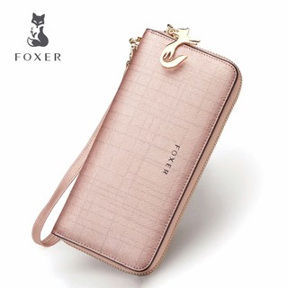 Ví nữ da thật Foxer