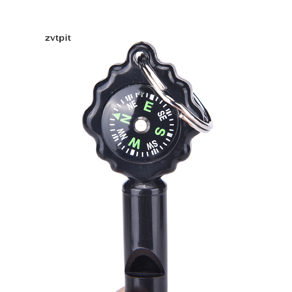 Còi sinh tồn tích hợp la bàn nhiệt kế và đèn pin tiện lợi