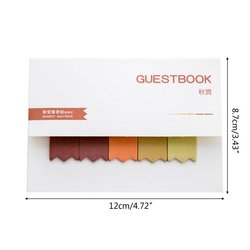 Set 100 Tấm Nhãn Dán Đánh Dấu Chỉ Số Tiện Dụng Cho Nam Và Nữ