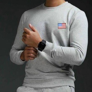 Bộ quần áo nỉ dài tay, bộ thể thao nam thu đông