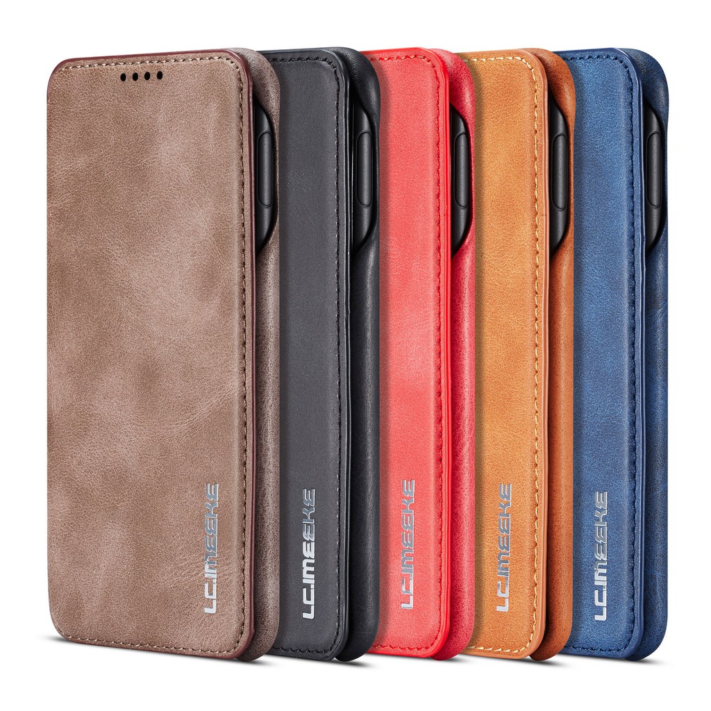 Ốp lưng da nắp lật thời trang dành cho Samsung S10/S10 Plus/S10E/S10 5G | BigBuy360 - bigbuy360.vn