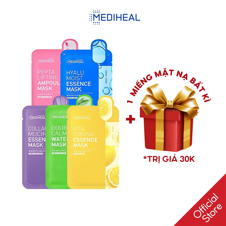 [GIFT] Hộp quà tặng Mediheal - 1 mặt nạ bất kỳ 24ml