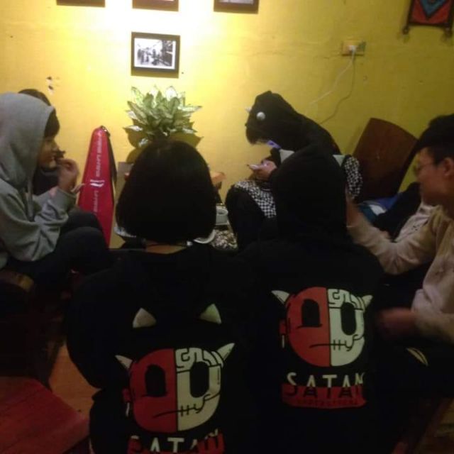 Hoddie satan ss2 (có sừng)