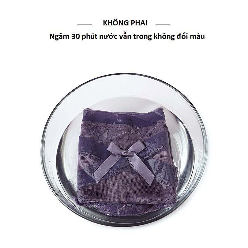 Quần lót ren nữ cạp chéo sexy mền mịn R02 | BigBuy360 - bigbuy360.vn