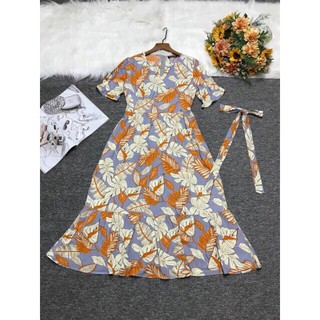 Đầm maxi tơ hoa size M,L,XL giá 190K