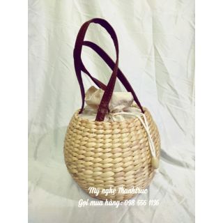 Giỏ xách Lục bình mắt na