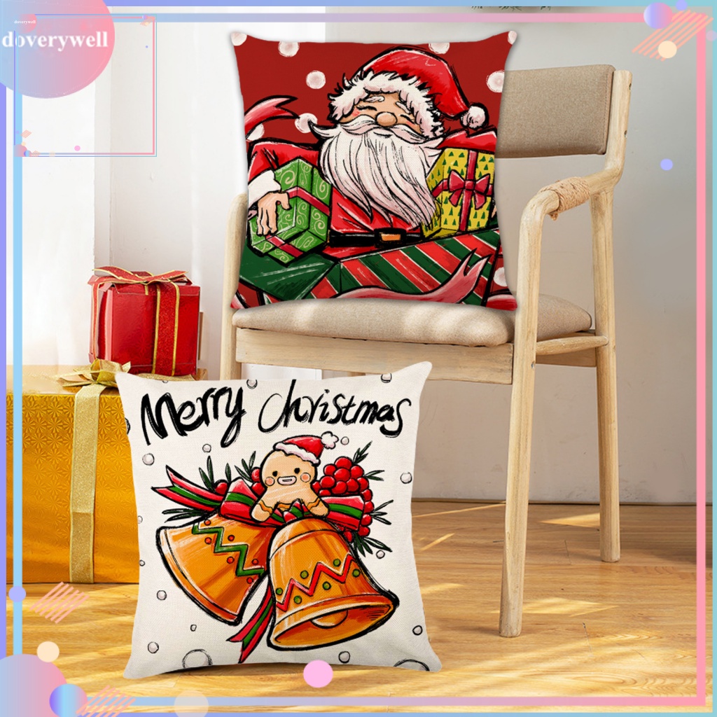 Vỏ Gối In Họa Tiết Giáng Sinh Thoải Mái