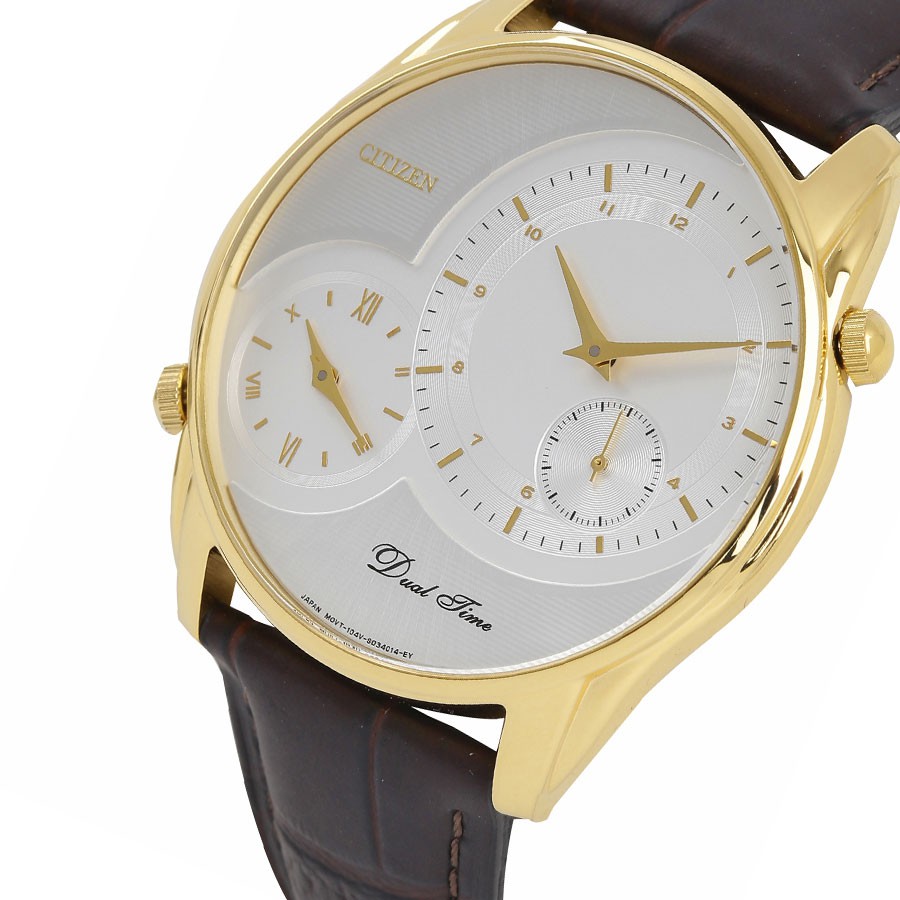 Đồng Hồ Nam Citizen Dây Da AO3008-07A - Mặt Trắng