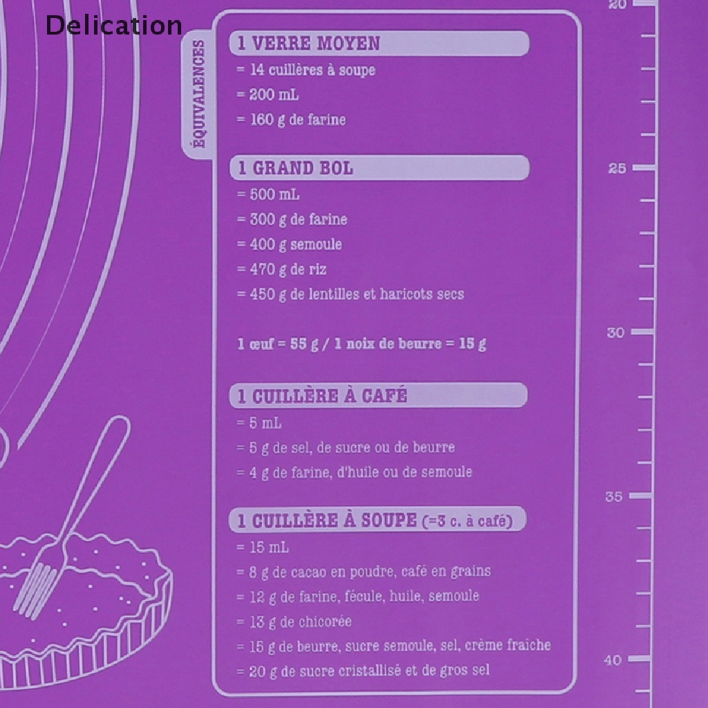 Thảm Nhào Bột Làm Bánh Bằng Silicone Chống Dính