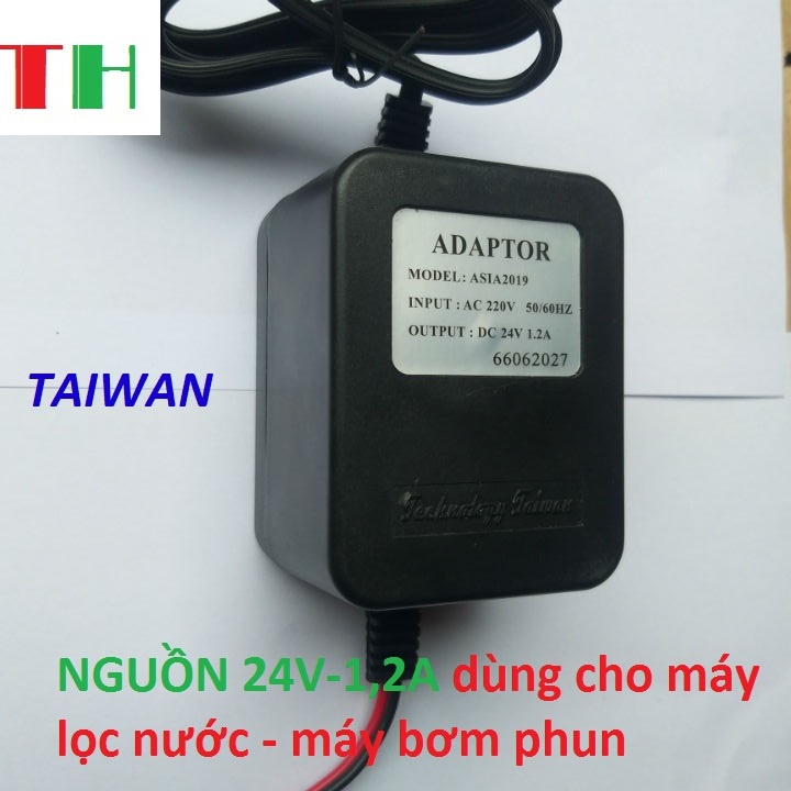 Nguồn (adapter) máy lọc nước 24v 1.2A ❤️FREESHIP❤️ nguồn 24v cho máy bơm phun sương