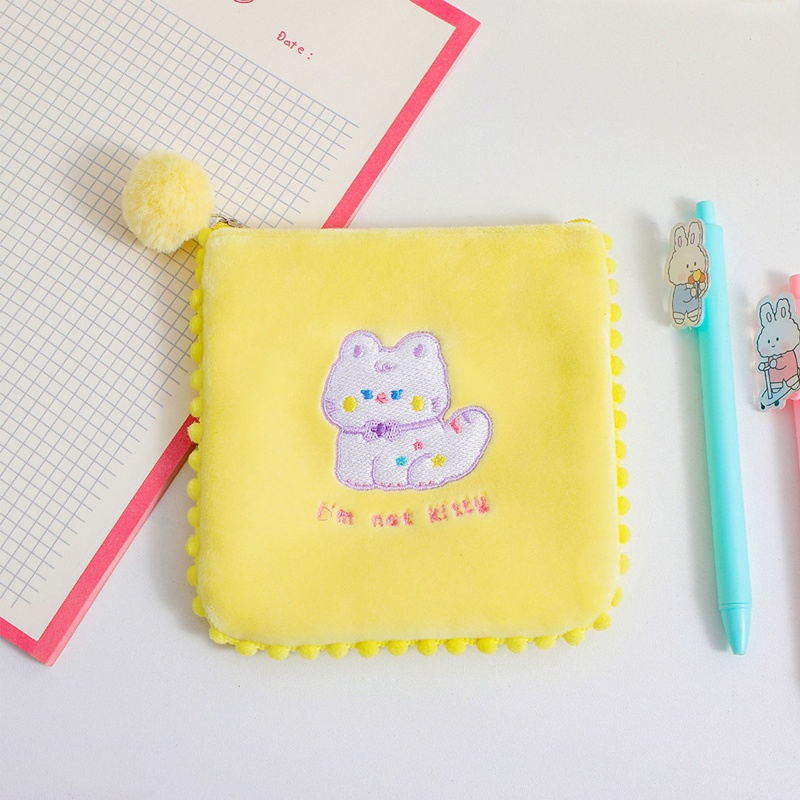 Ví Đựng Tiền / Khăn Ăn Bằng Vải Dạ Dành Cho Nữ