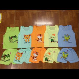 Set 5 bộ 13-18kg áo cộc tay quần đùi cho bé