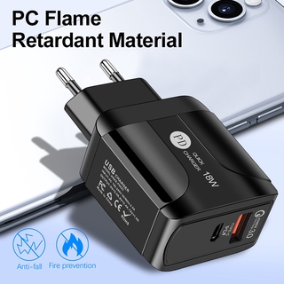 Củ Sạc Nhanh QC3.0 PD 18W Cổng USB Type-C