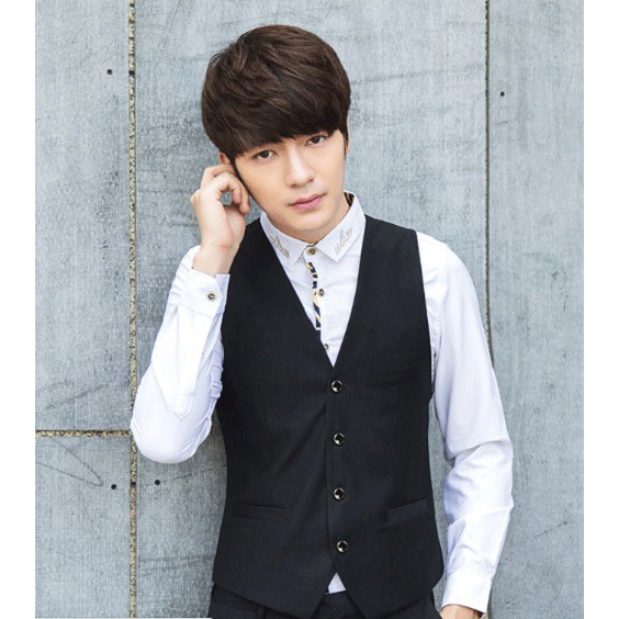 Hàng cao cấp - Áo Gile nam phong cách Hàn Quốc GL05 | BigBuy360 - bigbuy360.vn