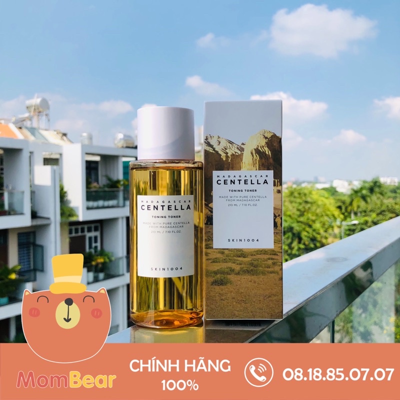 Nước hoa hồng Skin1004 Madagascar Centella Toning Toner 210ml